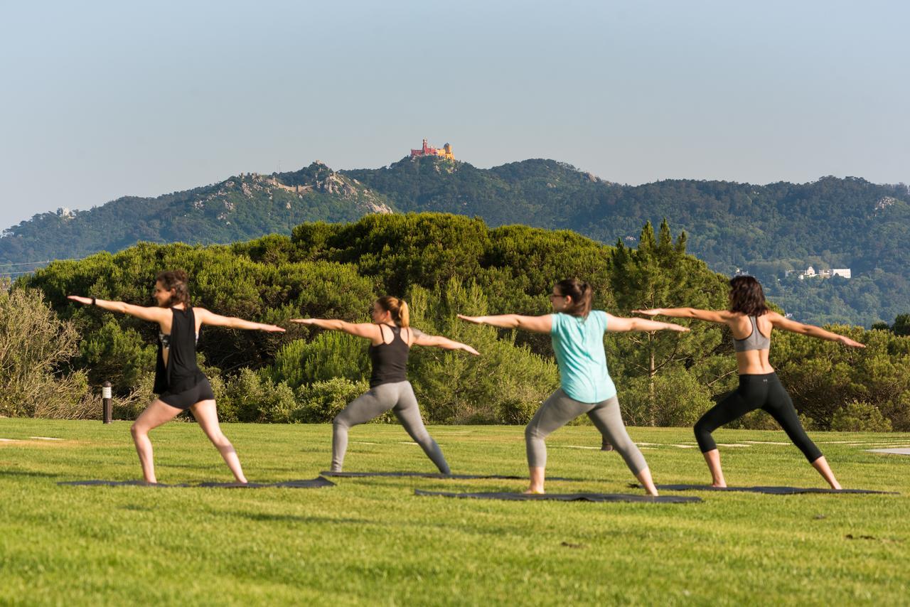 Vila Gale Sintra Ngoại thất bức ảnh A group of people practicing yoga